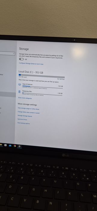 LG GRAM  i7 Generatia 12 16GB RAM 1TB SSD