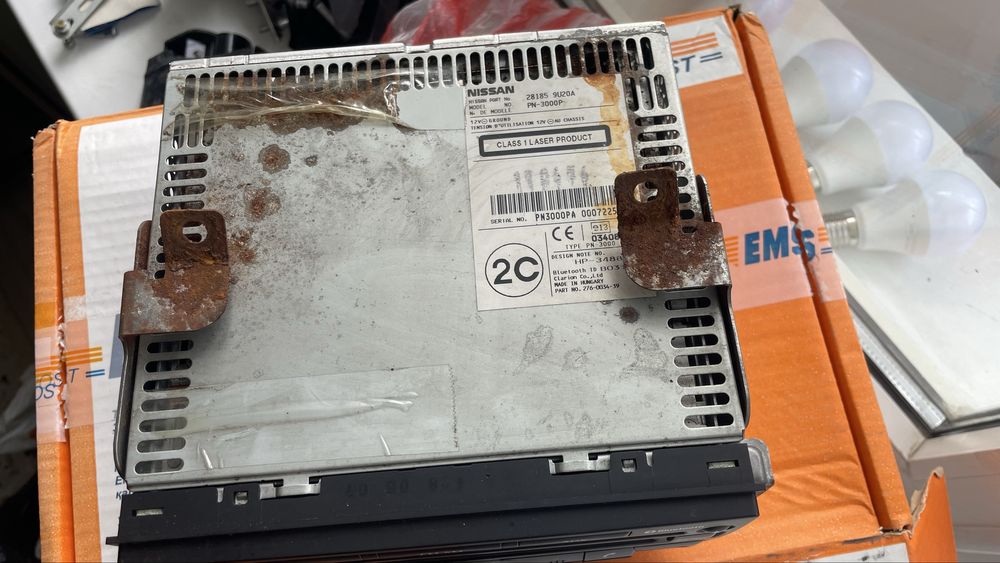 Штатная магнитола Nissan Note E11