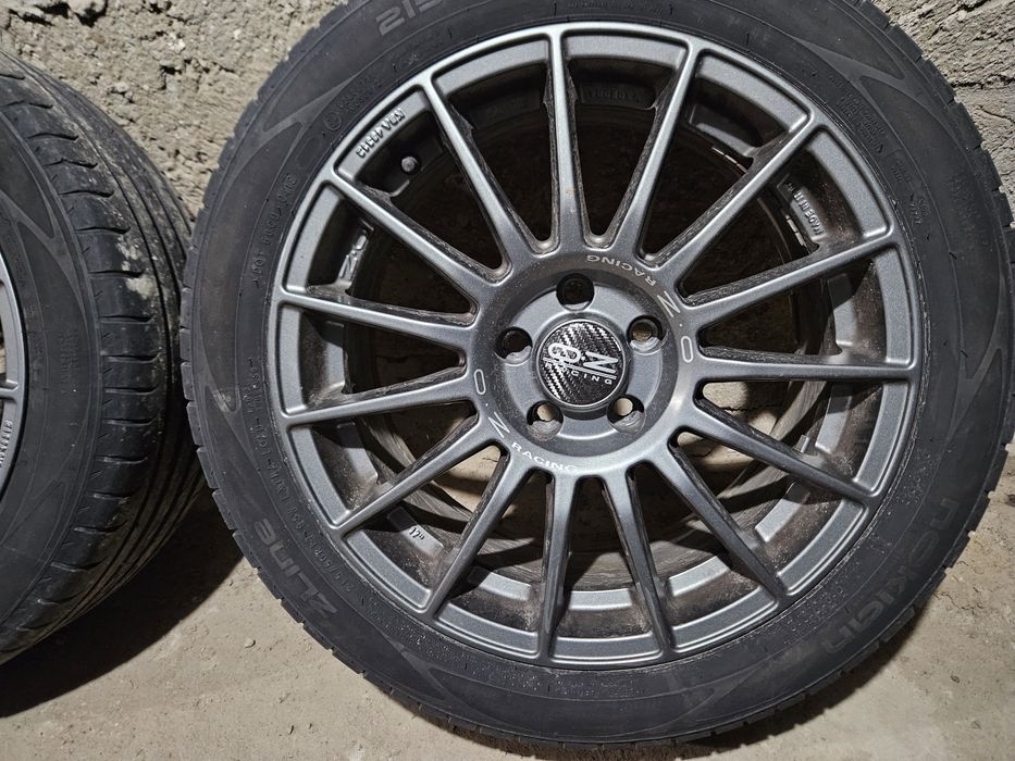 Jante OZ Superturismo LM 17x7.5 pcd 5x108 ET40(Volvo Jaguar Ford Renault Peugeot Citroen) Matt Graphite silver