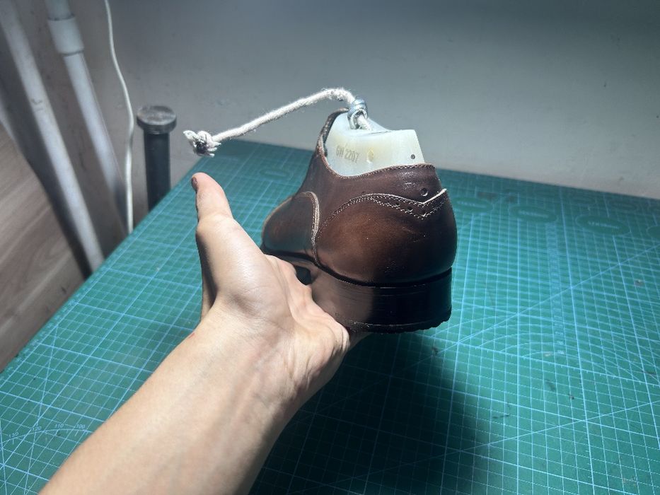 Туфли каричневый