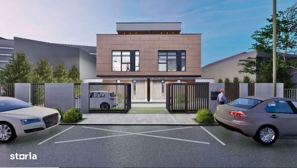 Casa de lux S+P+E+ER, teren 305 mp, zona de case, in Gheorgheni