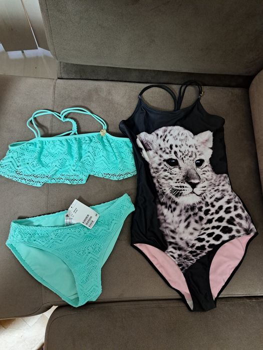 Costume baie fete H&M 12-14 ani