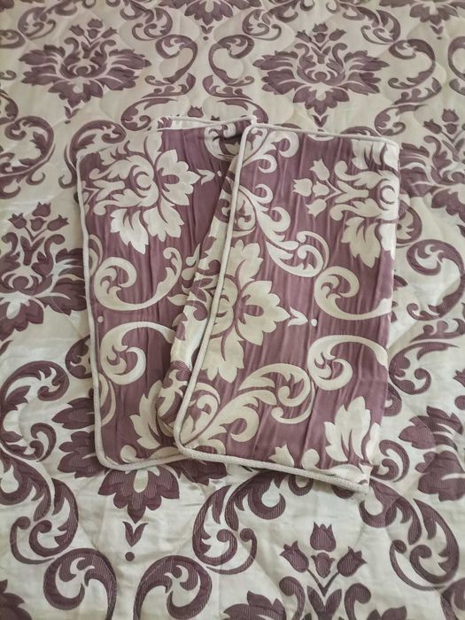 Капитунирано шалте и 2 калъфки за възглавницата