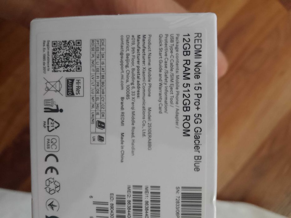 Redmi Note 15 Pro+ 5G 12/512