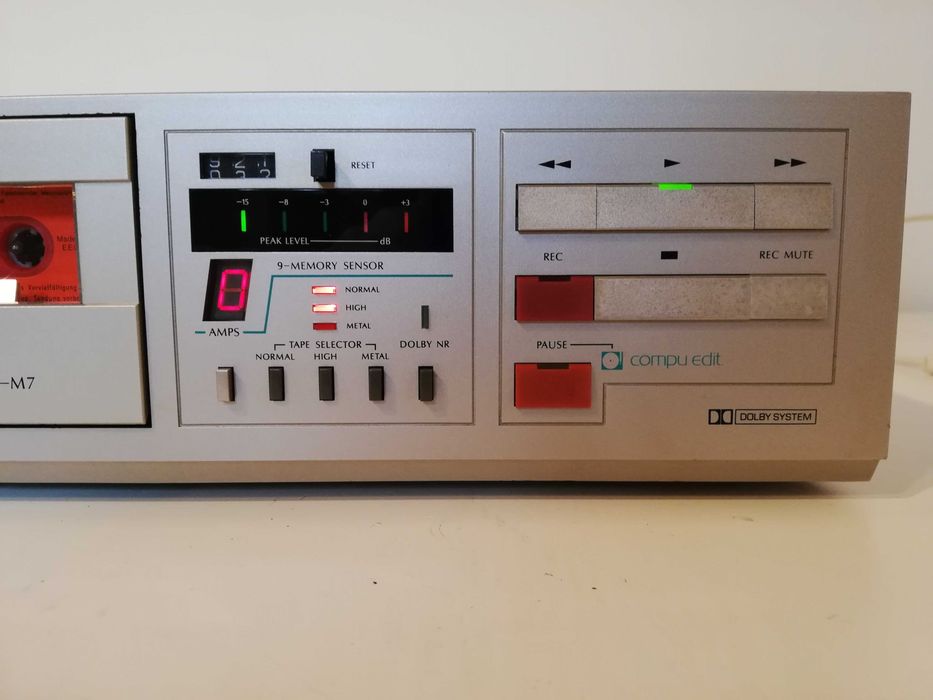 Stereo Casette Deck SANSUI model D-M7 - Vintage/stare Perfecta/RAR