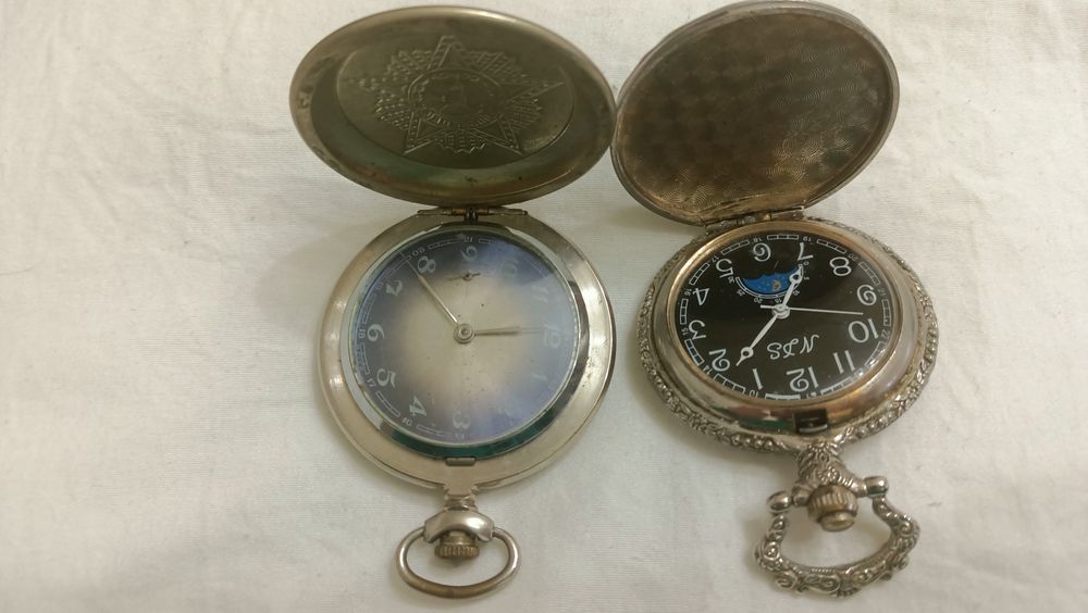 механический карманный часы