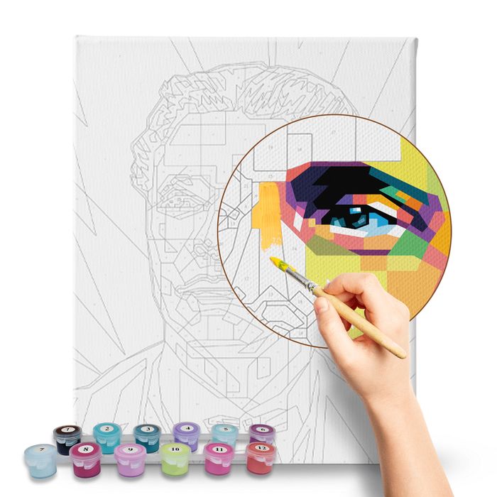 Комплект за рисуване по номера