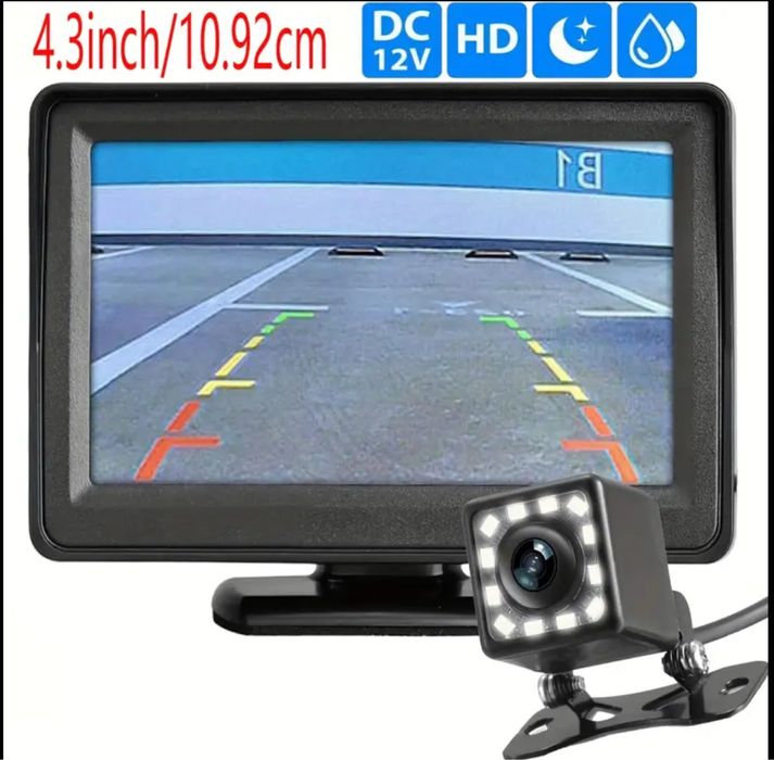 Camera de mers inapoi cu Monitor Display 4.3 LCD - Promotie !!!