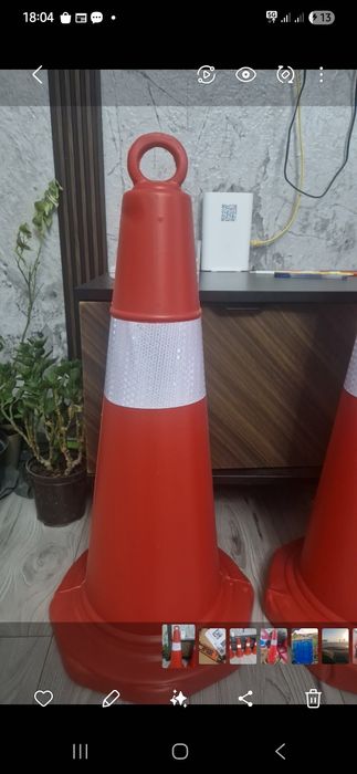 Конус дорожный антивандальный