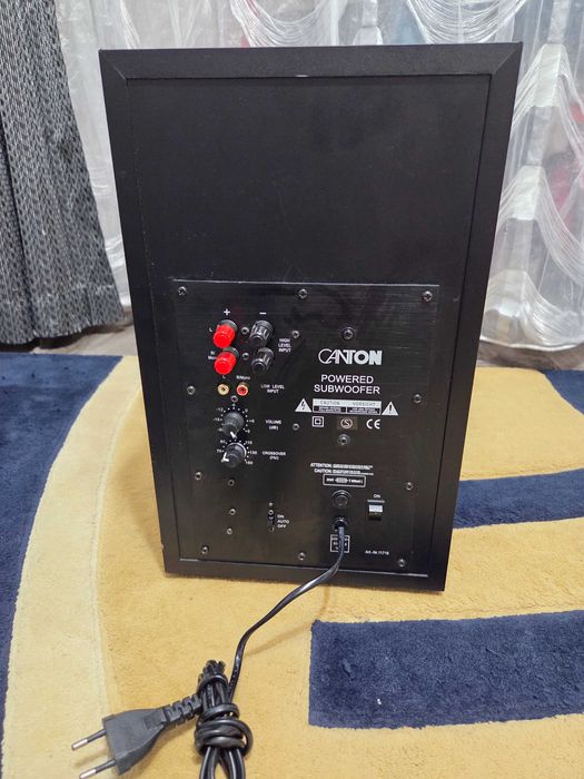 Subwoofer Audio Activ Canton AS CD 102 Statie Interna pt El