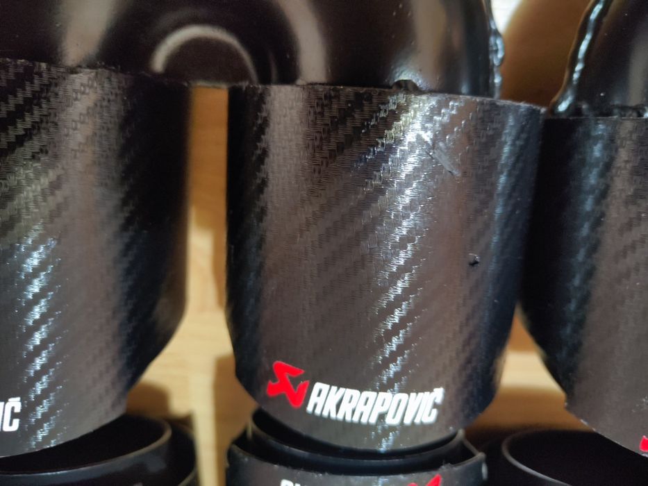 Ornament toba finala tipsuri duble 90 model asemanator Akrapovic otel