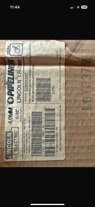 Lincoln E8018-G аналог Esab 74.70 электроды