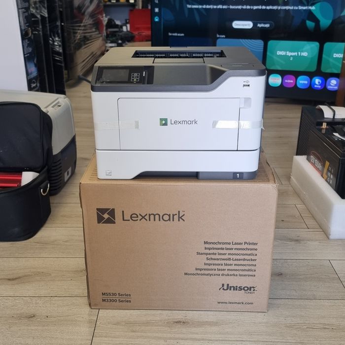 Amanet F28: Imprimanta laser Lexmark MS531 monocrom noua
