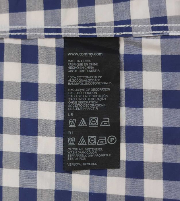 Camasa Tommy Hilfiger - Checkered Navy