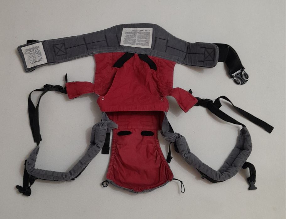 Marsupiu, port bebe, ham  Manduca XT Denim Grey 3 - 20 kg, 3 pozitii, unisex