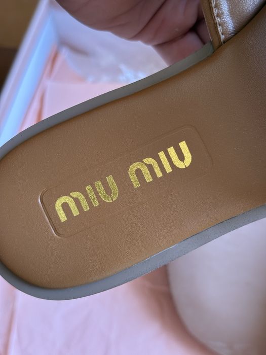 Slapi Miu Miu de Vara Femei 2026 Noi