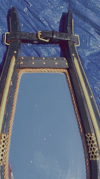 Ретро огледало хамут