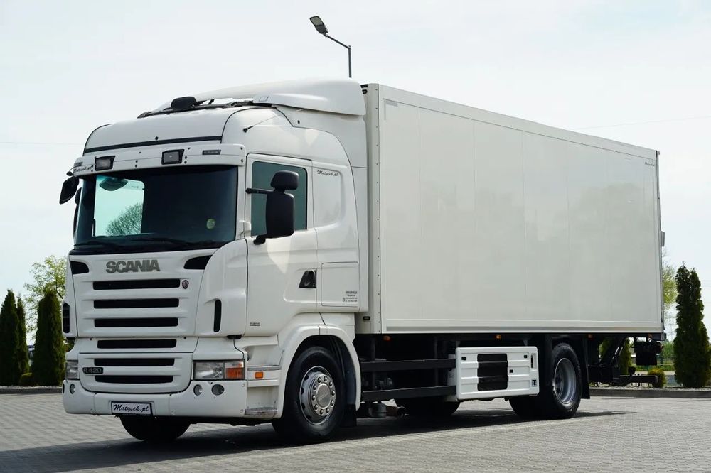 Scania R 420 / 4X2 / FRIGIDER / VEHICUL SOLO 7,3 m / THERMO KING / LIFT / EPS + AMBREIAJ / EURO 5