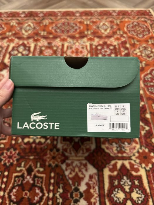 Кроссовки lacoste