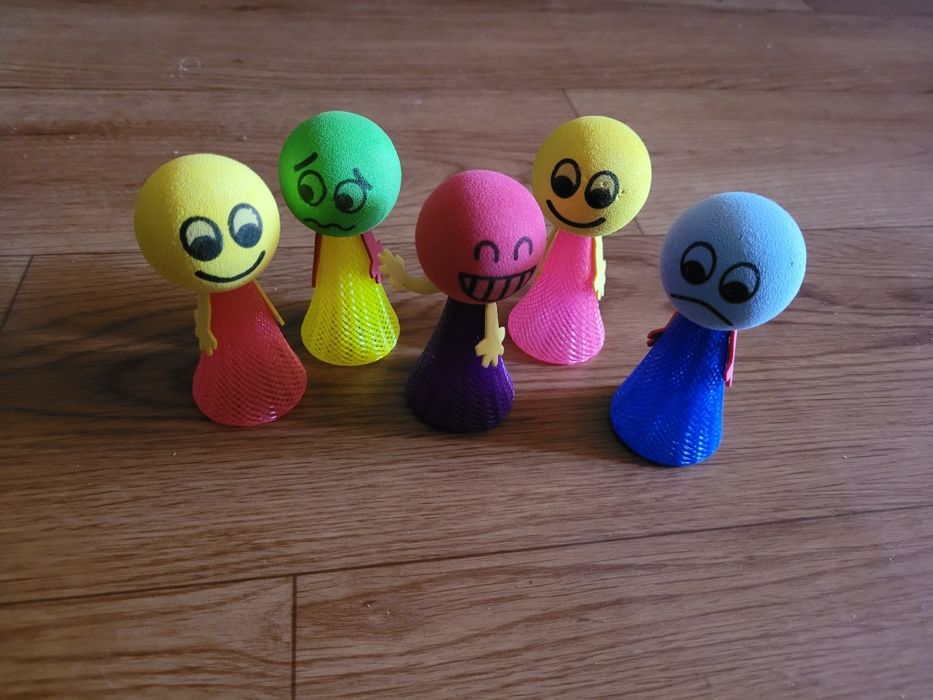Игрушки прыгающие Смайлики