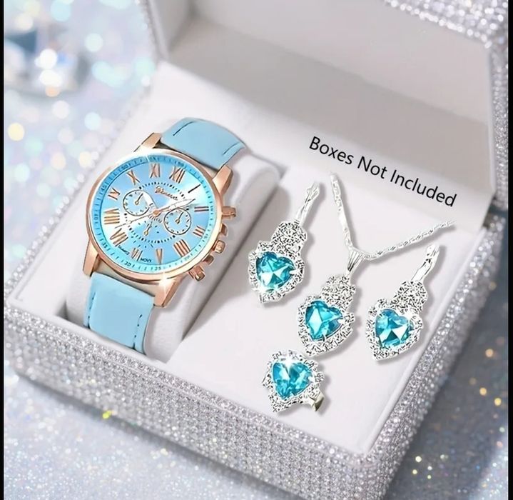 Дамски комплект подарък за жена часовник