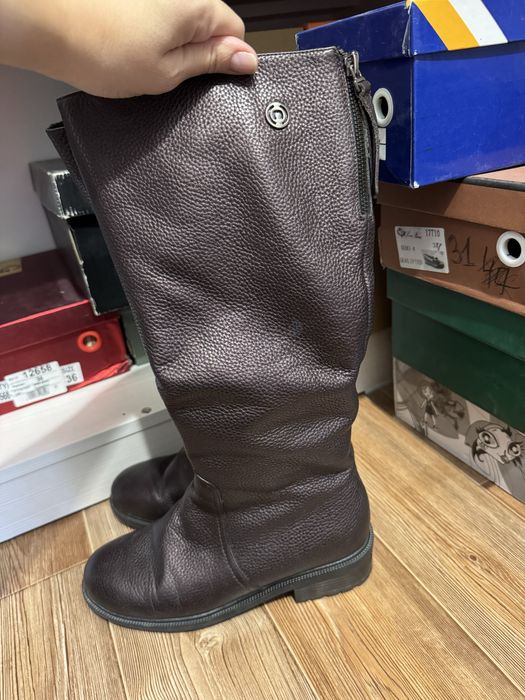 Зимние сапоги натуралка