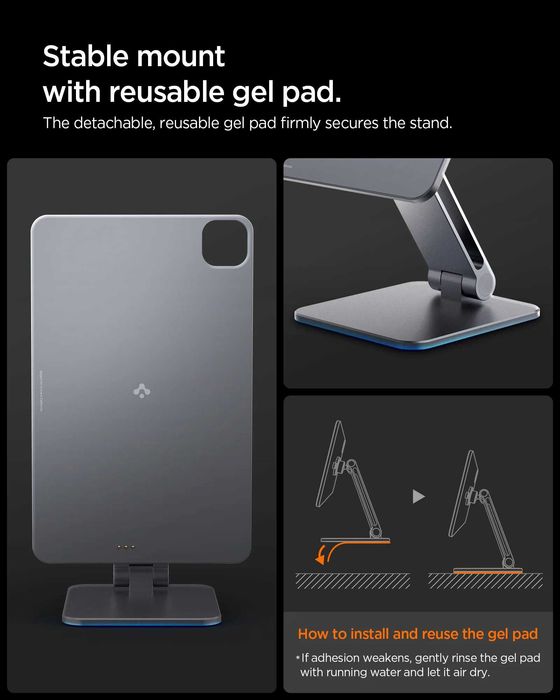 Магнитна стойка Spigen MagFit AMP09837 за iPad