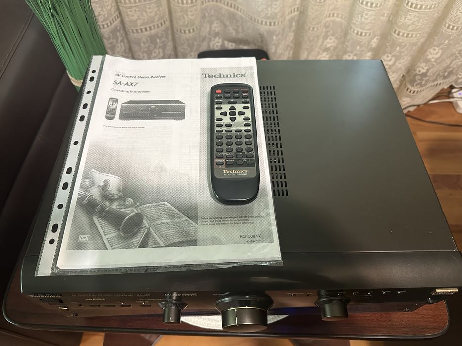 Receiver Technics SA AX7 cu telecomanda