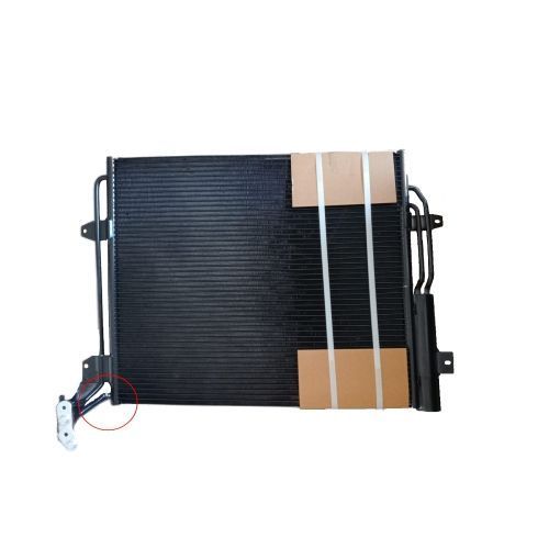 Condensator climatizare Seat Alhambra (7N), 06.2010-, motor 1.4 TSI, 110 kw; 2.0 TSI, 147 kw benzina, cutie manuala/automata, 600(560)x490x16 mm, cu uscator si filtru integrat, Indoit