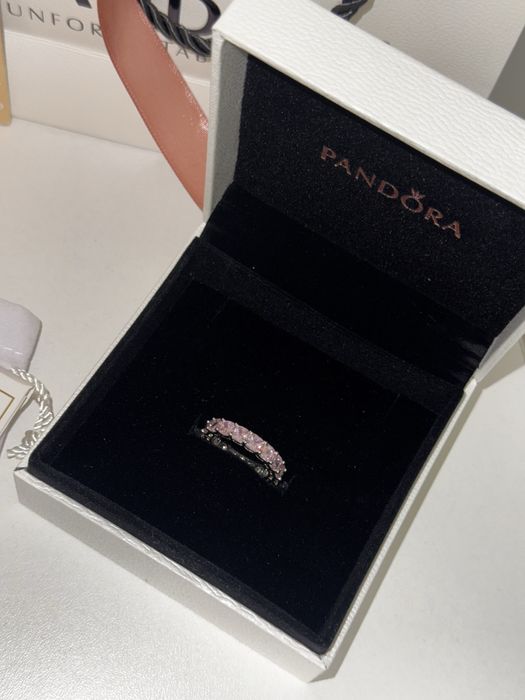 Кольцо Pandora серебро (упаковка в подарок)