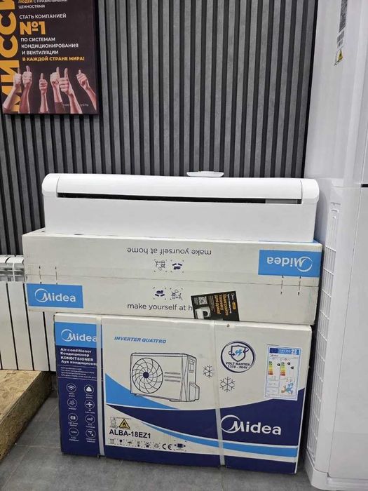 Кондиционер MIDEA 18 ALBA Inverter Лучший выбор в жару, доставка ест
