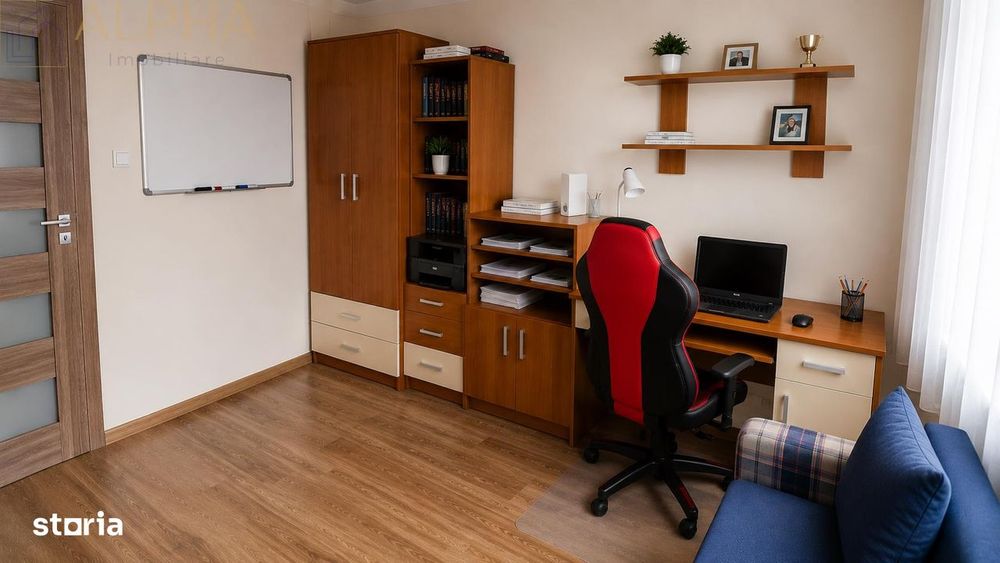 Apartament 3 camere, 90 mp, etaj 3, zona Parc Municipal –  Bistrita, B