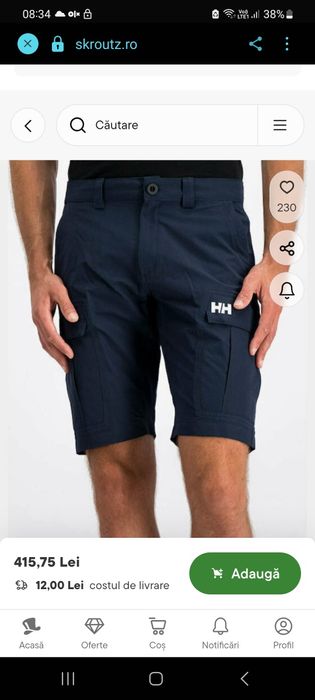 Bluza/pantaloni scurți Helly Hansen