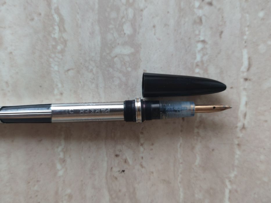 Stilou Parker 51  vintage penita aur 14k