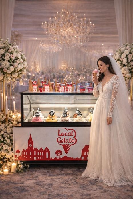 Gelato BAR - Inghetata la evenimente nunti botezuri petreceri ice crea