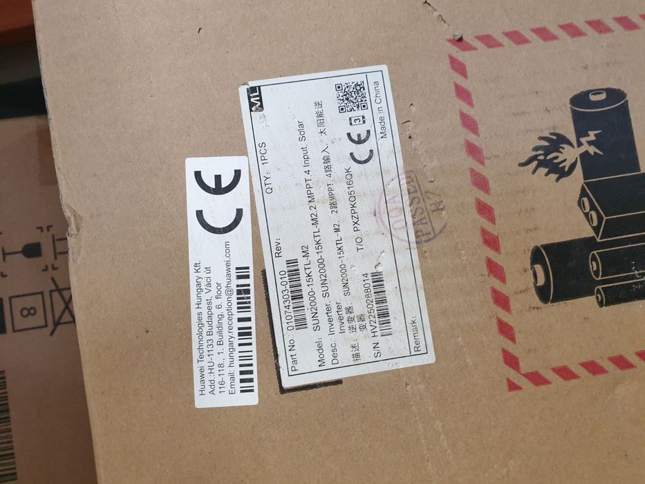 Инвертор Хуавеи sun2000-15KTL-M2