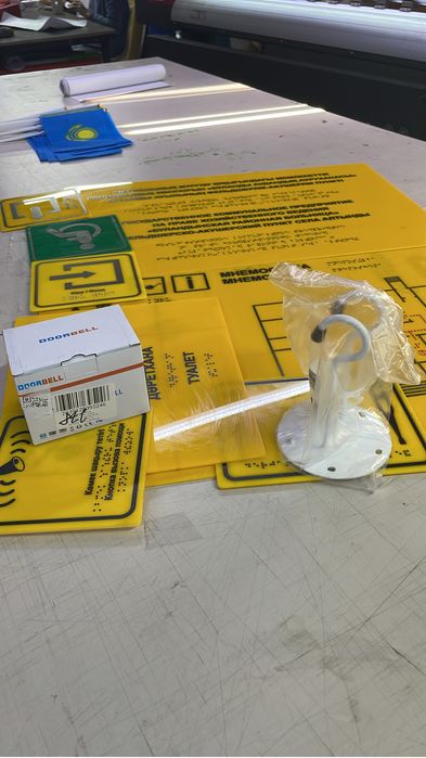 Тактильные таблички в городе Семей