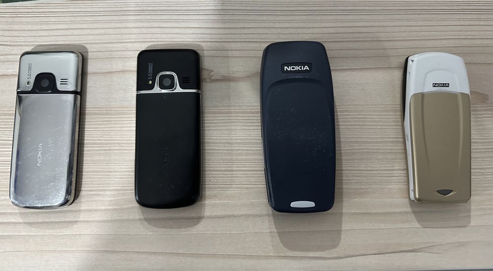Nokia 3310, 6100, 6700 Classic