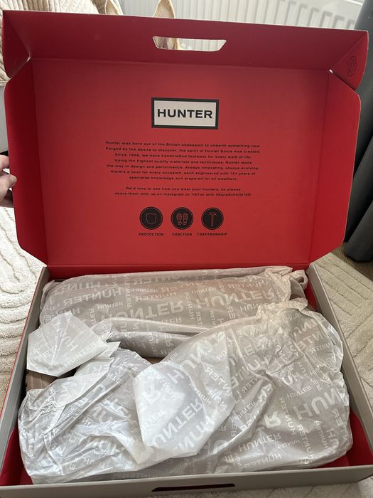 Hunter резиновые сапоги НОВЫЕ