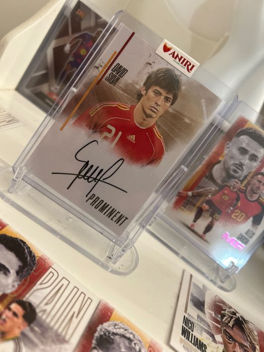 Futera autograf David Silva 5/7