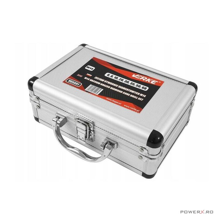 Set 8 carote diamantate pentru piatra, gresie si beton 6-68mm M14