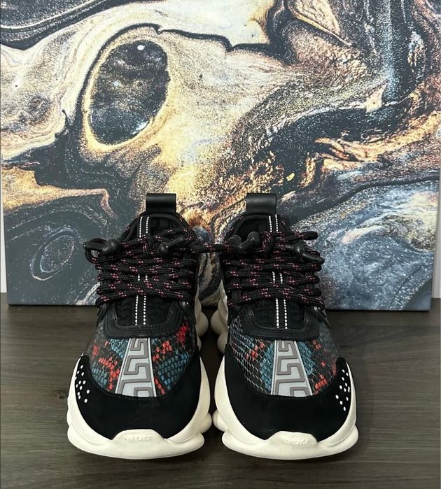 Sneakers versace chain reaction