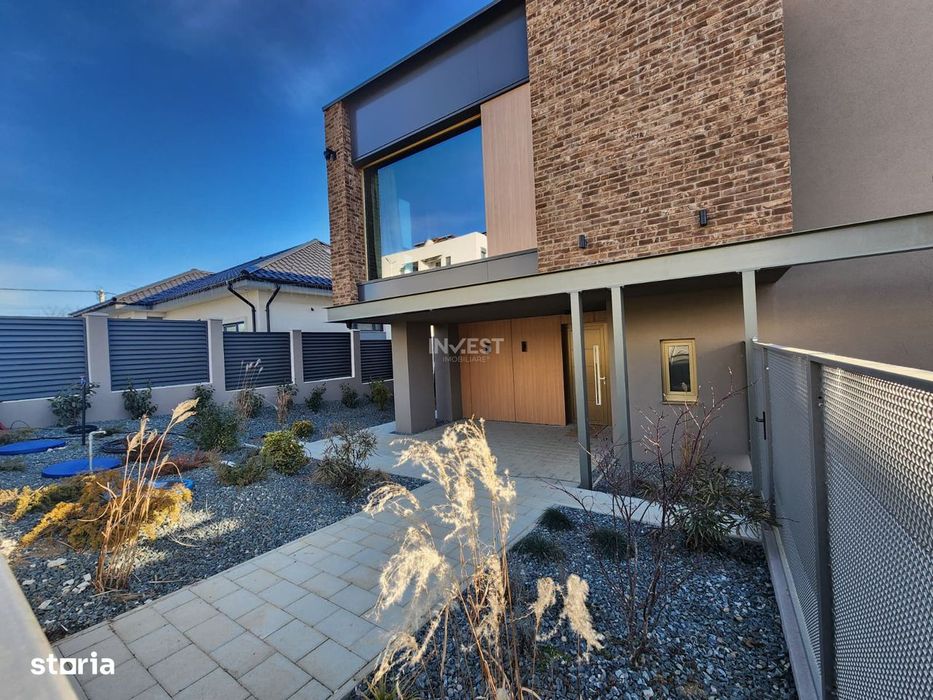 Vila High-End in Miroslava – Stil, Lumina si Arhitectura Moderna
