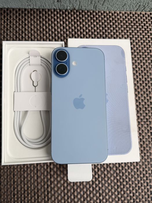 НОВ*iphone 17  Лизинг от 29€/м MIST BLUE  айфон 17 син