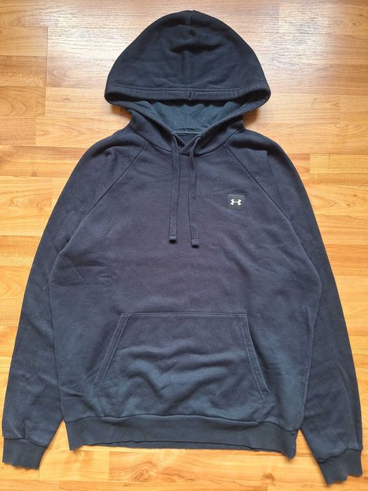 Under Armour ColdGear Hoodie Pulover Loose Fit Mărimea M Negru/Alb