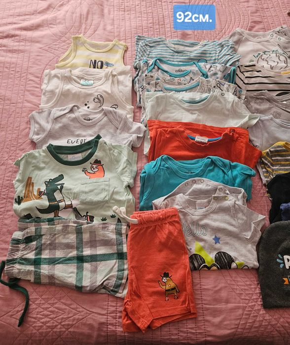 Продавам 4 лота дрешки за момче, размер 92, 92-98