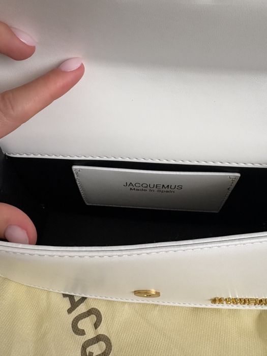 Geanta alba Jacquemus