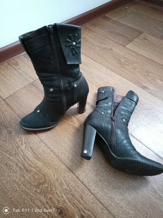 Сапоги, полусапожки б/у мем