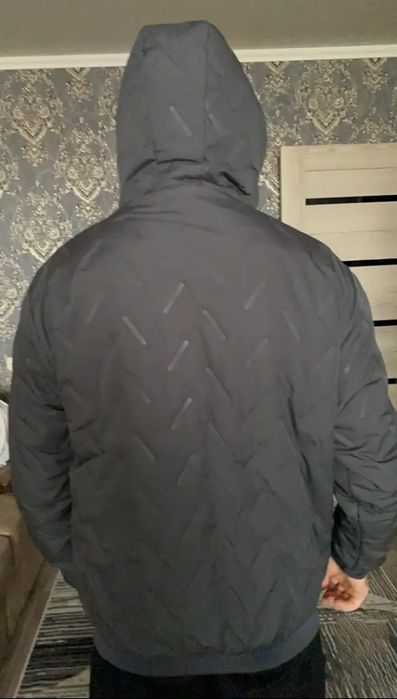 Мъжко яке ново с качулка, ветро и водоустойчиво