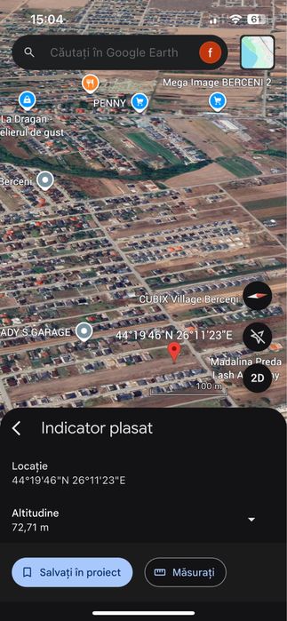 Teren comuna Berceni de vanzare - Aviatorilor